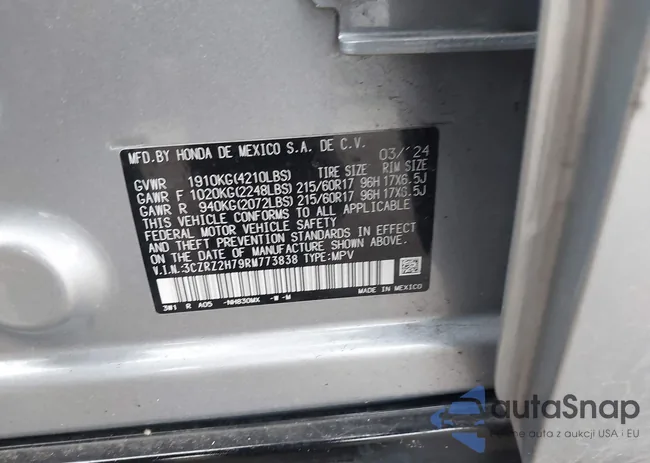 3CZRZ2H79RM773838: 44086045