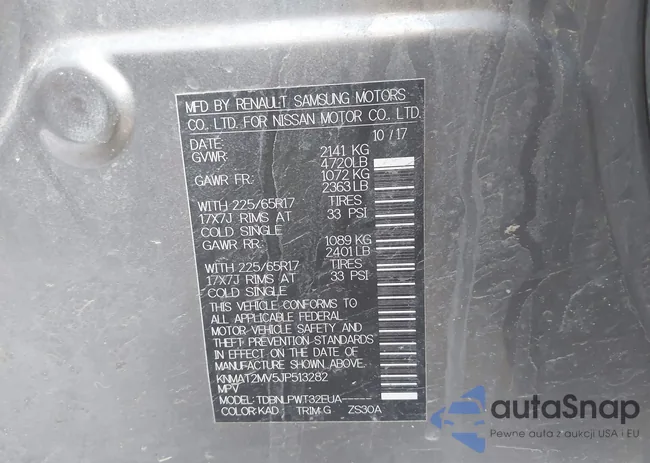 KNMAT2MV5JP513282: 44086058