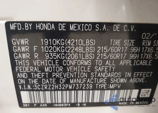 3CZRZ2H32PM737239: 44086105