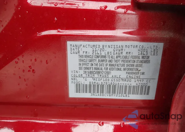 3N1AB8CV8MY212681: 44085227