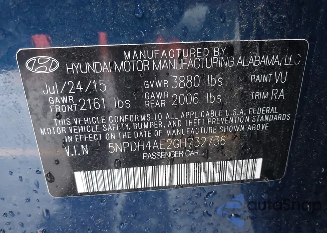 5NPDH4AE2GH732736: 44085345