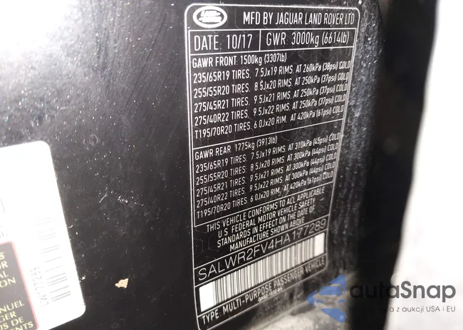 SALWR2FV4HA177289: 44085405