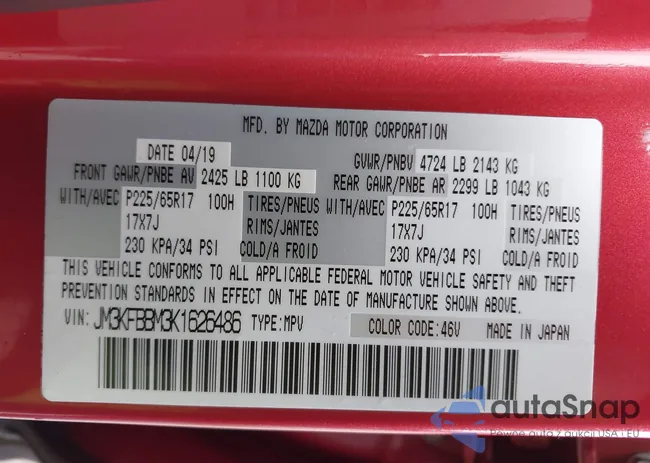 JM3KFBBM3K1626486: 44085434