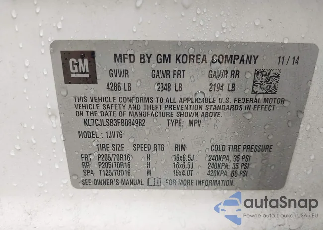 KL7CJLSB3FB084982: 44085464