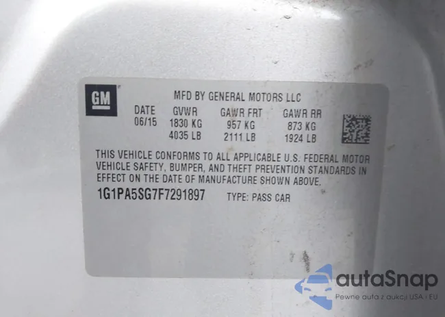 1G1PA5SG7F7291897: 44085527