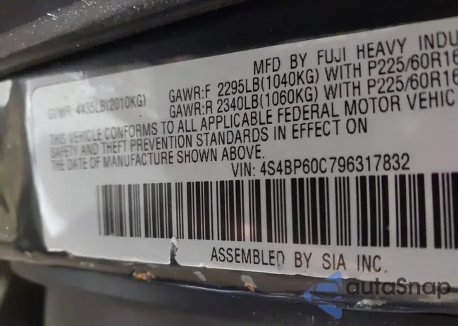 4S4BP60C796317832: 44086604