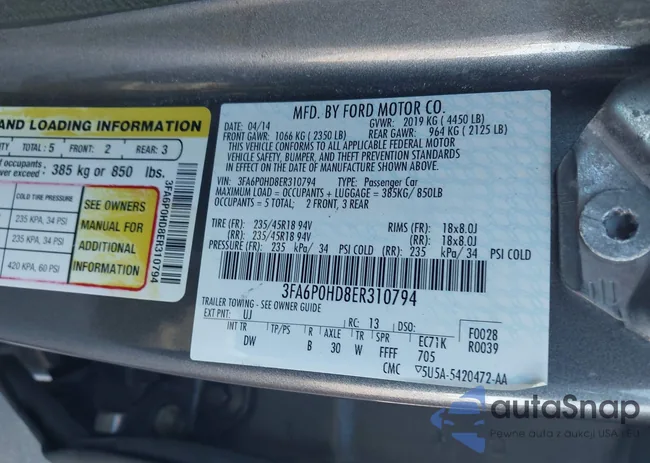 3FA6P0HD8ER310794: 44086642