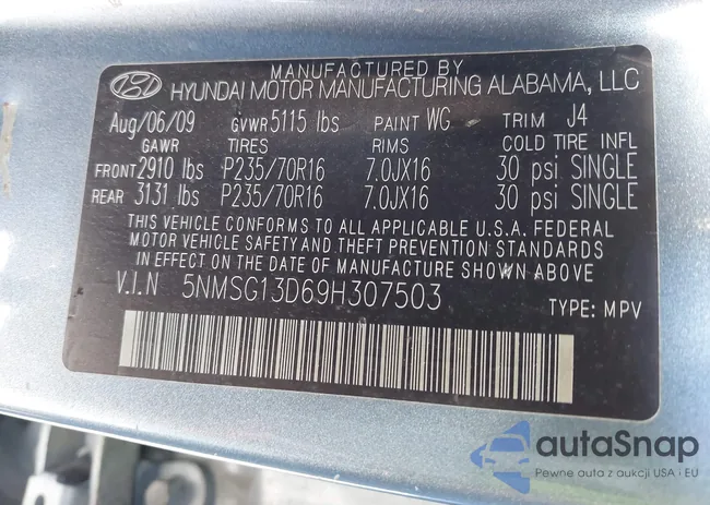 5NMSG13D69H307503: 44086703