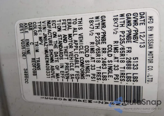 JN8AZ1MU4EW408331: 44086794