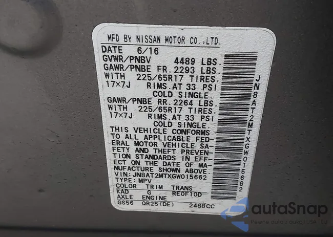 JN8AT2MTXGW015662: 44086905