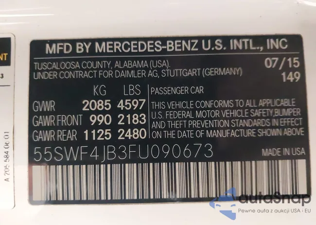 55SWF4JB3FU090673: 44086932