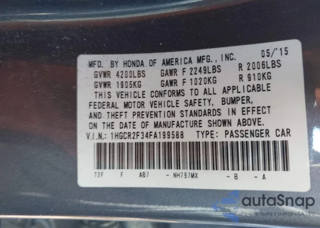 1HGCR2F34FA199588: 44087009