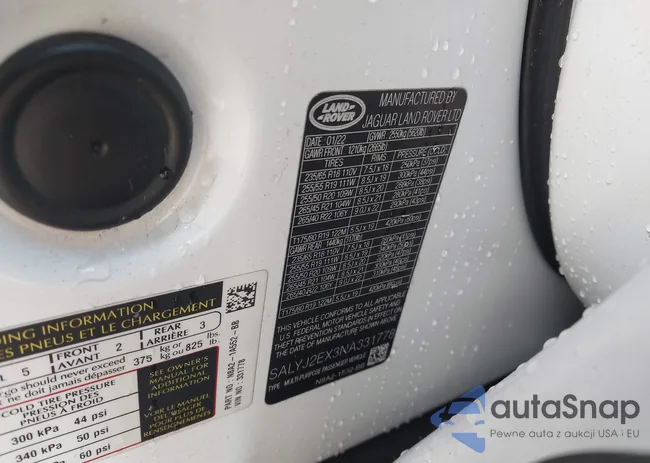 SALYJ2EX3NA331778: 44087024