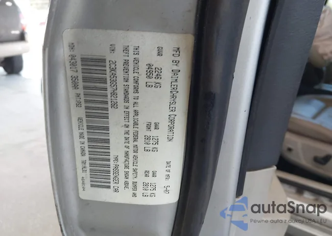 2C3KA53G57H821262: 44086190