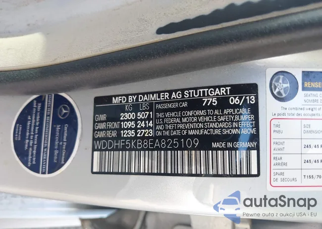 WDDHF5KB8EA825109: 44086277