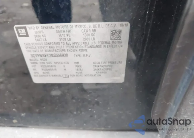 3GYFNAEY3BS556938: 44086347