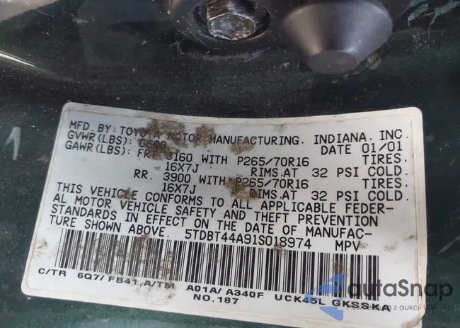 5TDBT44A91S018974: 44086352