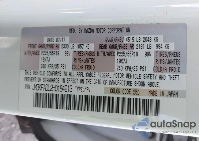 JM3KFADL2H0184913: 44086446