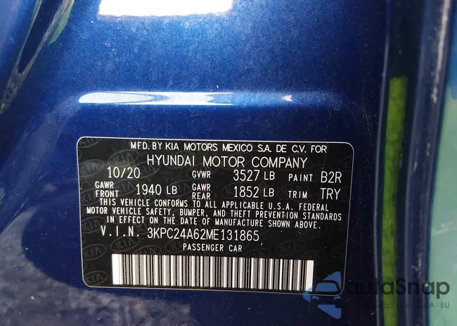 3KPC24A62ME131865: 44086480