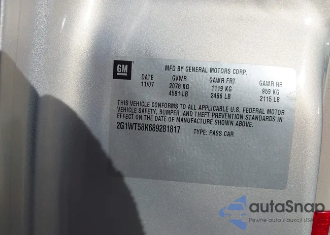 2G1WT58K689281817: 44086530