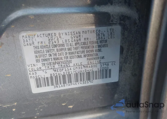 3N1AB7AP4KY432590: 44087590