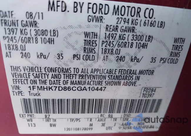 1FMHK7D86CGA10447: 44087702