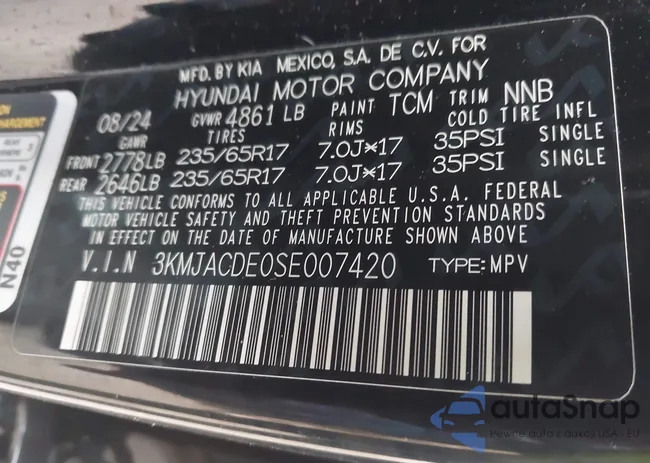 3KMJACDE0SE007420: 44087878