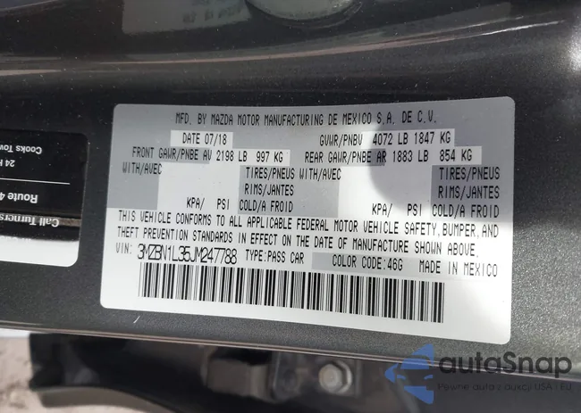 3MZBN1L35JM247788: 44087901