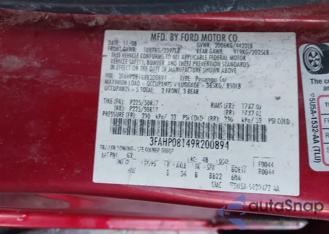 3FAHP08149R200894: 44087997