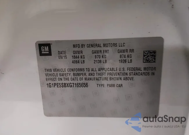 1G1PE5SBXG7165656: 44087407