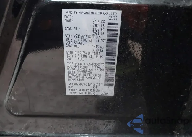 5N1AR2MM7FC643211: 44087508