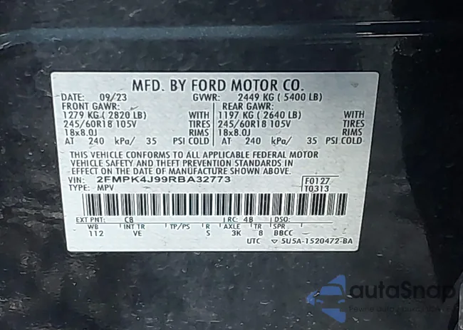 2FMPK4J99RBA32773: 44088615