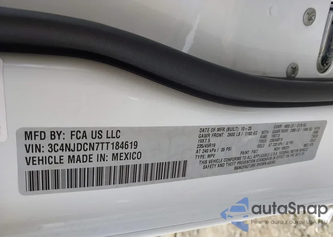 3C4NJDCN7TT184619: 44088872