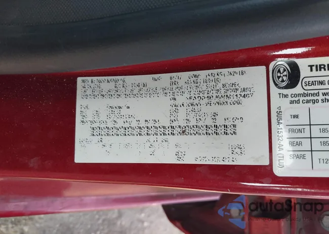 3FADP4BJ0HM113407: 44088934