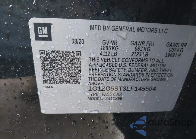 1G1ZG5ST3LF145504: 44089020