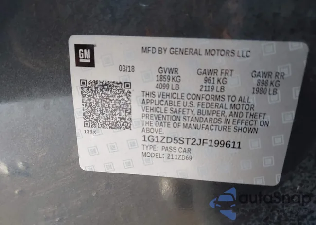 1G1ZD5ST2JF199611: 44089142