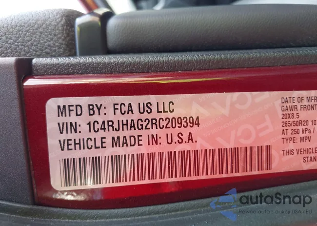 1C4RJHAG2RC209394: 44088248