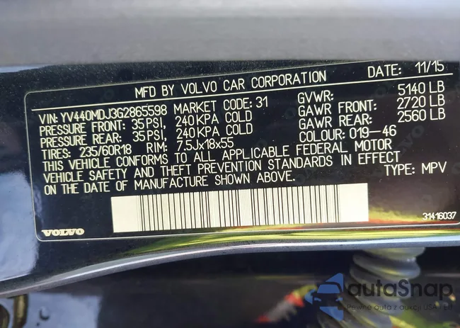 YV440MDJ3G2865598: 44088272