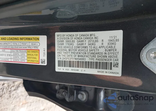 2HGFE2F51NH548863: 44088541