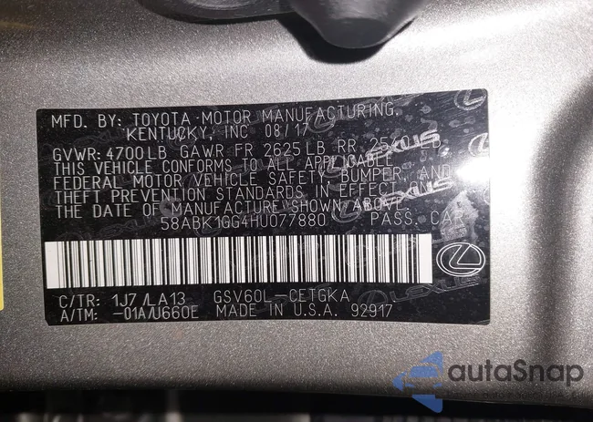 58ABK1GG4HU077880: 44089570