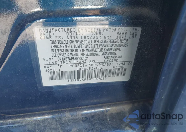 3N1AB7AP5HY287021: 44089663