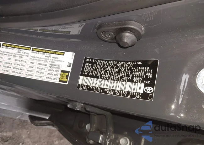 5YFT4MCE6PP163428: 44089735