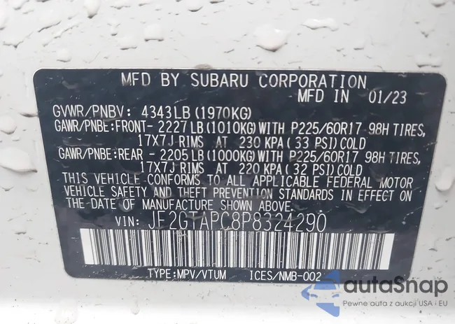 JF2GTAPC8P8324290: 44089932