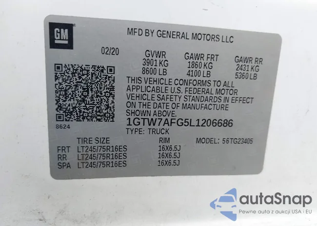 1GTW7AFG5L1206686: 44089939