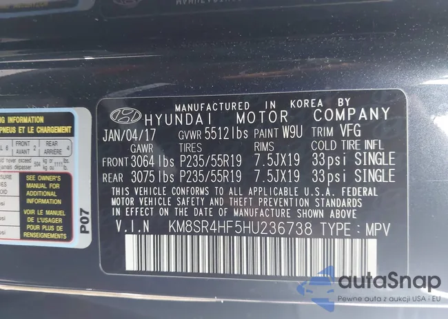 KM8SR4HF5HU236738: 44089351