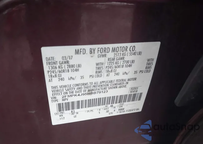 2FMPK4J95HBB79123: 44090552