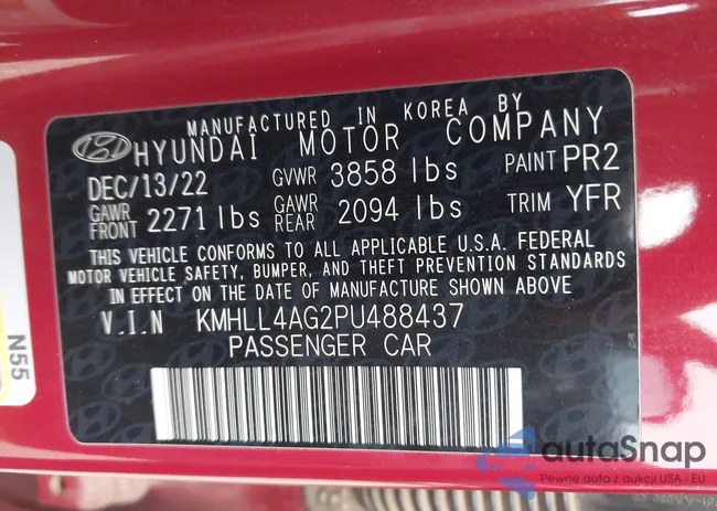 KMHLL4AG2PU488437: 44090684