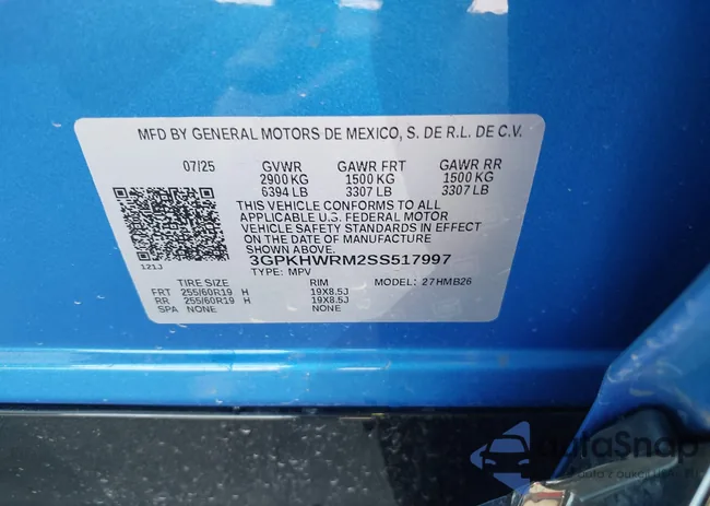 3GPKHWRM2SS517997: 44090209