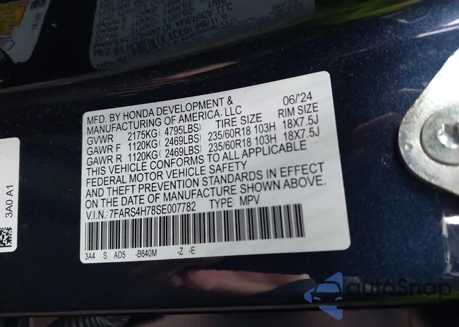 7FARS4H78SE007782: 44090351