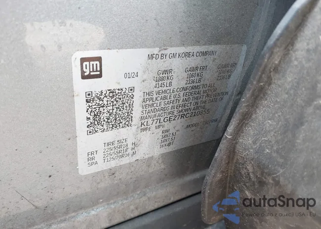 KL77LGE27RC210855: 44091651